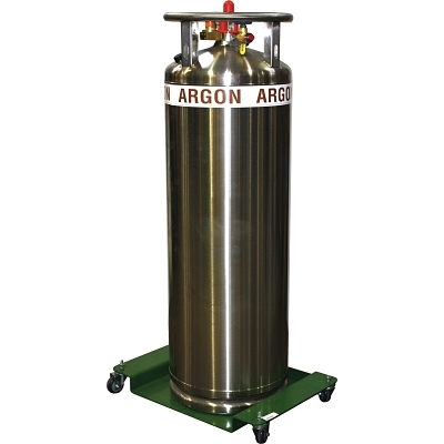 CRYO Series Carts, Holds 20 in Cylinder, 3 in Wheels